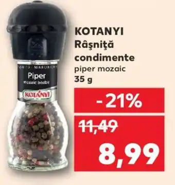 Kaufland KOTANYI Râşniţă condimente Ofertă