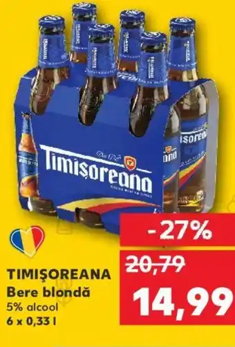 Kaufland TIMIŞOREANA Bere blondă Ofertă