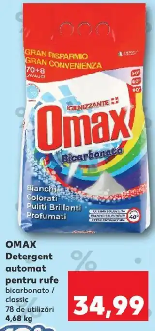 Kaufland OMAX Detergent automat pentru rufe Ofertă