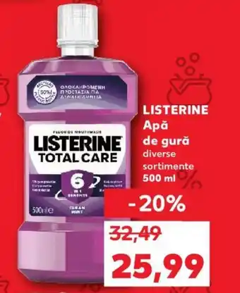 Kaufland LISTERINE Apă de gură Ofertă