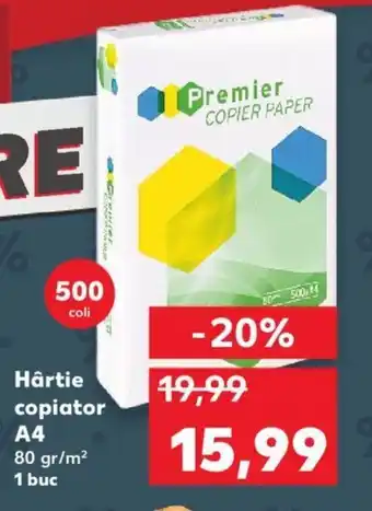 Kaufland Hârtie copiator A4 Ofertă