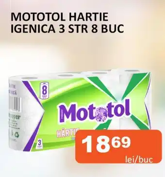 Unicarm MOTOTOL HARTIE IGENICA 3 STR 8 BUC Ofertă