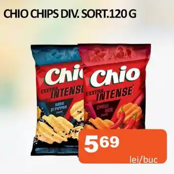 Unicarm CHIO CHIPS DIV. SORT.120G Ofertă