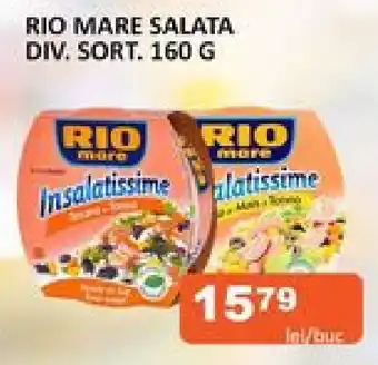Unicarm RIO MARE SALATA DIV. SORT. 160 G Ofertă