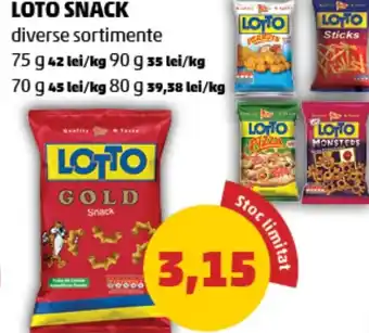 Penny LOTO SNACK Ofertă