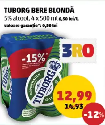 TUBORG BERE BLONDĂ