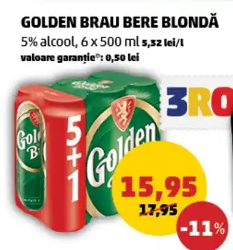 Penny GOLDEN BRAU BERE BLONDĂ Ofertă