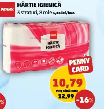 Penny HÂRTIE IGIENICĂ Ofertă