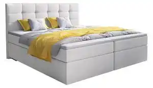 Favi Pat tapitat boxspring GLOSE, 140x200, cosmic 10 Ofertă