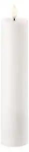 Favi Uyuni Lighting - Pillar Candle LED Nordic White 4,8 x 22 cm Uyuni Lighting Ofertă