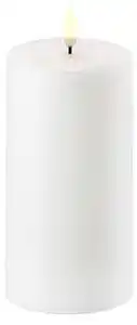 Favi Uyuni Lighting - Pillar candle LED Nordic White 7,8 x 15 cm Uyuni Lighting Ofertă