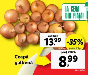 Lidl Ceapă galbenă Ofertă