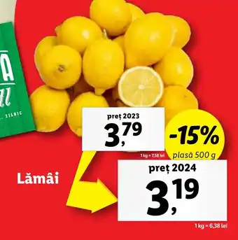 Lidl Lămâi Ofertă