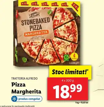 Lidl TRATTORIA ALFREDO Pizza Margherita Ofertă