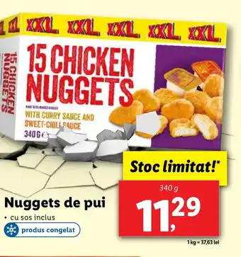 Lidl Nuggets de pui Ofertă