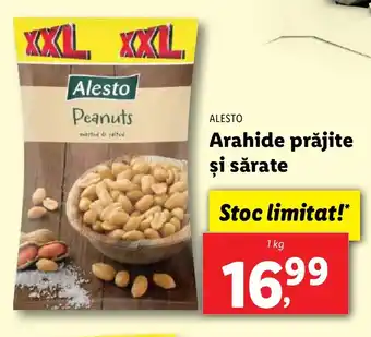 Lidl ALESTO Arahide prăjite şi sărate Ofertă