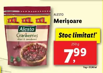 Lidl ALESTO Merișoare Ofertă