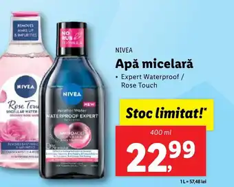 Lidl NIVEA Apă micelarǎ Ofertă