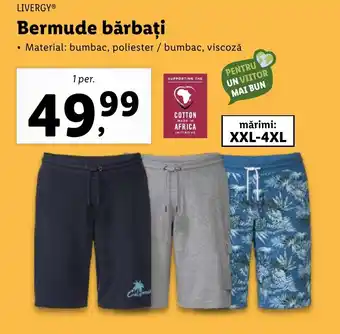 Lidl LIVERGYⓇ Bermude bărbați Ofertă