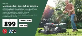 Lidl PARKSIDE® Maşină de tuns gazonul, pe benzină Ofertă