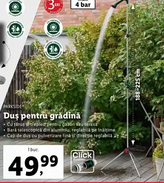 Lidl PARKSIDE® Duş pentru grădină Ofertă