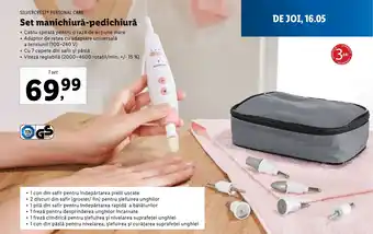 Lidl SILVERCREST® PERSONAL CARE Set manichiură-pedichiură Ofertă