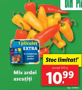 Lidl Mix ardei ascuţiţi Ofertă