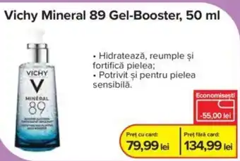 Dr.Max Vichy Mineral 89 Gel-Booster, 50 ml Ofertă