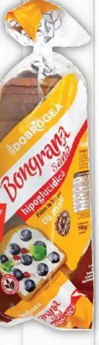 Mega Image DOBROGEA BONGRANA SANA PÂINE HIPOGLUCIDICĂ, CU MAIA, FELIATĂ, 500G Ofertă