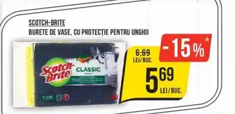 Mega Image SCOTCH-BRITE BURETE DE VASE, CU PROTECȚIE PENTRU UNGHII Ofertă