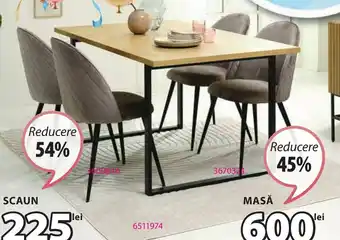 AABENRAA MASĂ + KOKKEDAL SCAUN