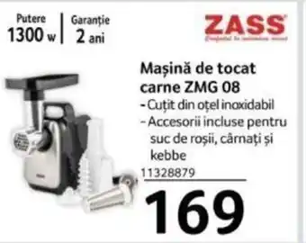 Selgros Maşină de tocat carne ZMG 08 Ofertă