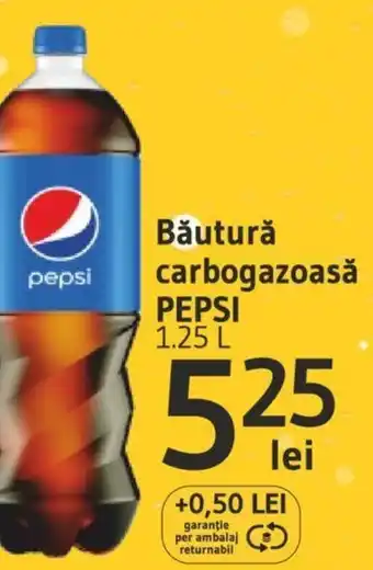 Băutură carbogazoasă PEPSI 1.25 L