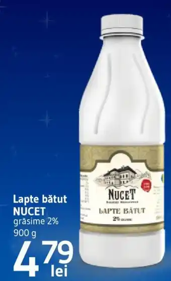 Supeco Lapte bătut NUCET Ofertă