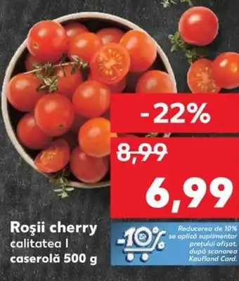 Kaufland Roşii cherry Ofertă