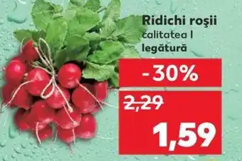 Kaufland Ridichi roşii Ofertă