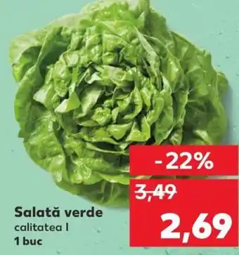 Kaufland Salată verde Ofertă