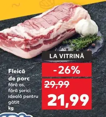 Kaufland Fleică de porc Ofertă