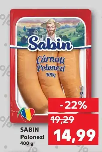 Kaufland SABIN Polonezi 400 g Ofertă