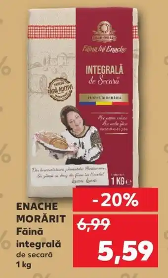 Kaufland ENACHE MORĂRIT Făină integrală Ofertă