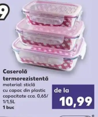 Kaufland Caserolă termorezistentă Ofertă