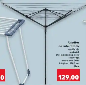 Uscător de rufe rotativ