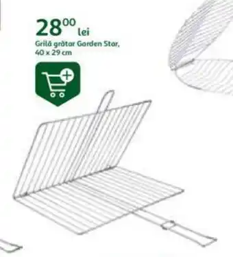 Auchan Grilă grătar Garden Star, 40 x 29cm Ofertă