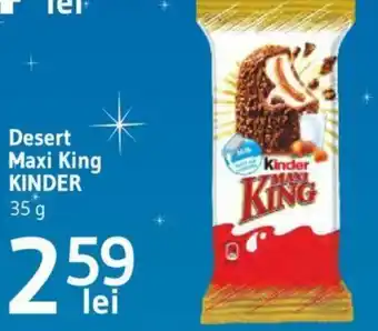 Supeco Desert Maxi King KINDER 35 g Ofertă