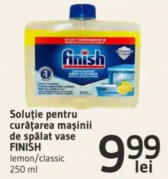 Supeco Soluţie pentru curăţarea maşinii de spălat vase FINISH lemon/classic 250 ml Ofertă