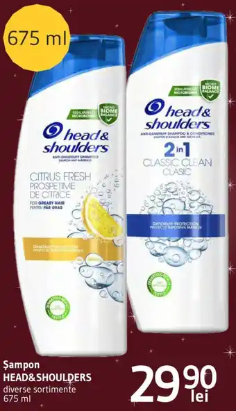 Supeco Şampon HEAD&SHOULDERS Ofertă