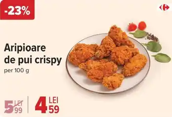 Carrefour Aripioare de pui crispy Ofertă