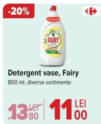 Carrefour Detergent vase, Fairy Ofertă