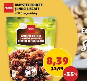 Penny AMESTEC FRUCTE SI NUCI USCATE Ofertă