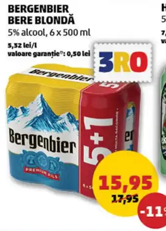 BERGENBIER BERE BLONDĂ